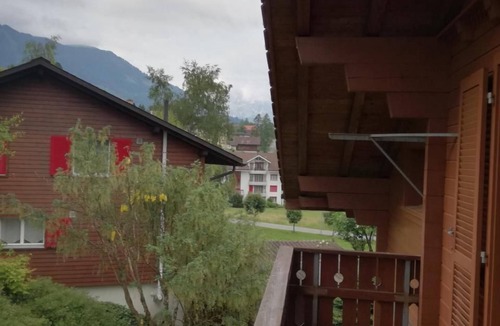 Fluehli Ski Chalet | Chalet "Kreuzbuche" with a view of the mountains