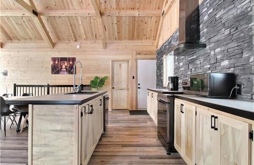 Saint-Philemon Ski Chalet | Chalet l'Amical Scandinave avec Spa