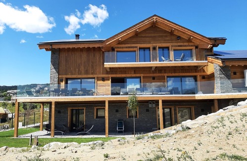 Font-Romeu-Odeillo-Via Ski Chalet | CHALET L'ECRIN classified 5* 500 m² with 130 m2 of WELLNESS SPA FITNESS CINEMA