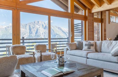Saint-Pierre-de-Clages Ski Chalet | Chalet La Vue, Les Crettaux - Nendaz