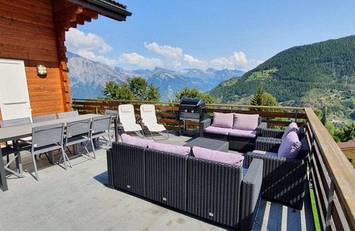 Mayens-de-Riddes Ski Chalet | Chalet le Fauconnier - La Tzoumaz, 4 Vallees