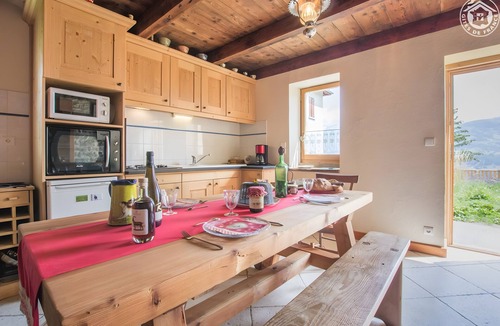 Montricher-Albanne Apartment | Chalet 'Le Lagopede' with Mountain View and Wi-Fi