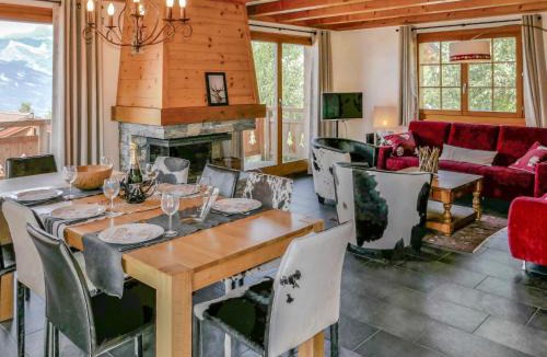 Saint-Pierre-de-Clages Ski Chalet | Chalet Le Muveran V6 by Interhome
