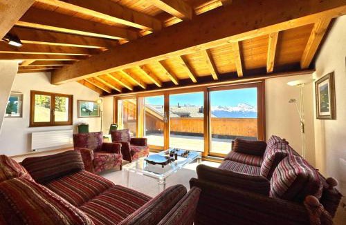 Randogne Ski Chalet | Chalet Le Nid D'argent - Dans la nature