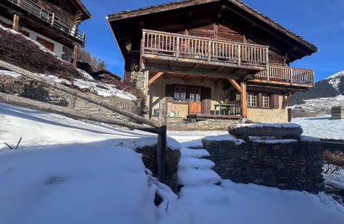 Liddes House | Chalet Le Zirizui - Authentique refuge alpin avec vue imprenable