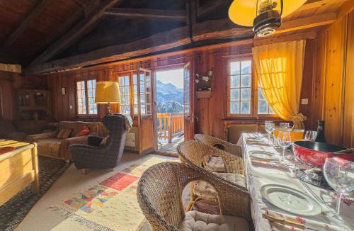Liddes House | Chalet Le Zirizui - Authentique refuge alpin avec vue imprenable