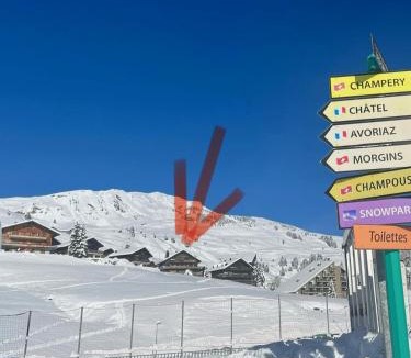 Val d'Illiez Apartment | Chalet Les Rhodos appartement le Yeti