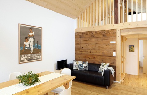 Brienzwiler Apartment | Chalet loft "Rothorn" in Brienzwiler - surrounded by mountains, forest and water