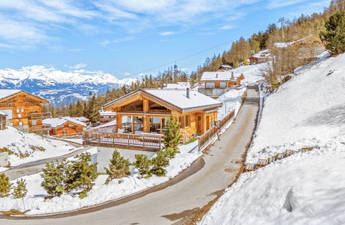 Sion Ski Chalet | Chalet Magrappé, direct access to the piste