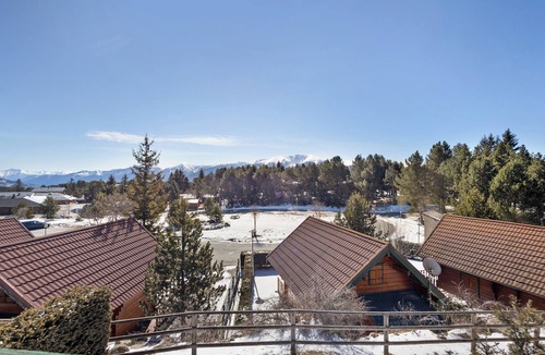 Pyrenees 2000 Ski Chalet | Chalet "Maison De Bois Finlandaise" with 2 Private Terraces & Balcony