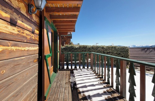 Pyrenees 2000 Ski Chalet | Chalet "Maison De Bois Finlandaise" with 2 Private Terraces & Balcony