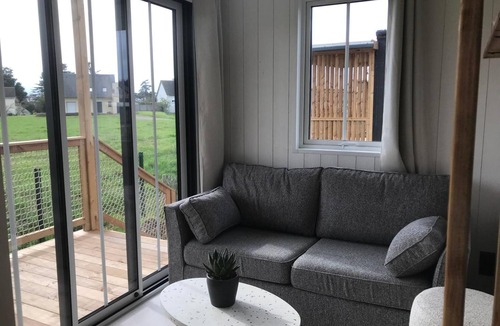 Saint-Pair-sur-Mer Ski Chalet | Chalet 'Martinette' with Private Terrace, Balcony and Wi-Fi