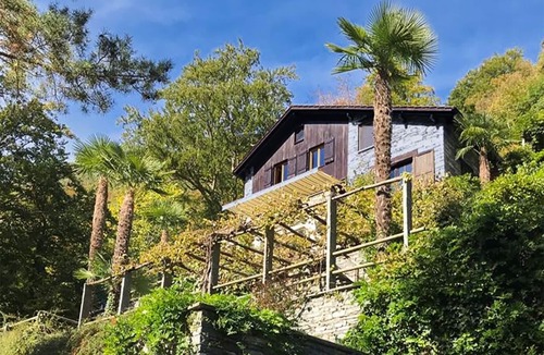 Mergoscia Ski Chalet | "Chalet Mergoscia" with pool and garden