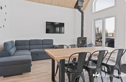 Mauricie Ski Chalet | Chalet Natura - 5C | SPA | accès à la rivière