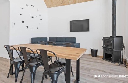 Mauricie Ski Chalet | Chalet Natura - 5C | SPA | accès à la rivière