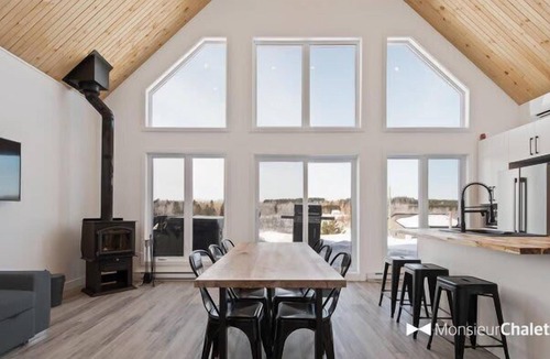 Mauricie Ski Chalet | Chalet Natura - 5C | SPA | accès à la rivière
