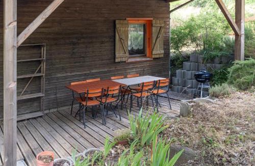 Darbres House | Chalet Orange - Piscine Partagée