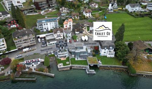 Vitznau Apartment | Chalet Oz Vitznau with Lake Lucerne Views
