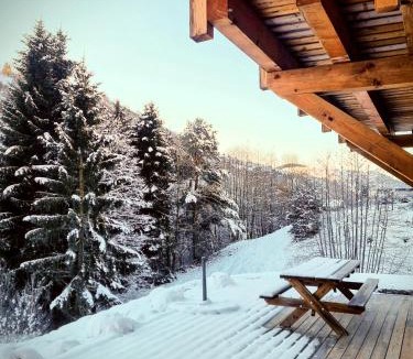 La Bresse Ski Chalet | Chalet paisible 3 étoiles Sauna, Cheminée, Terrasse Sud, Vue montagne, Bois & Pierre authentique et confort moderne