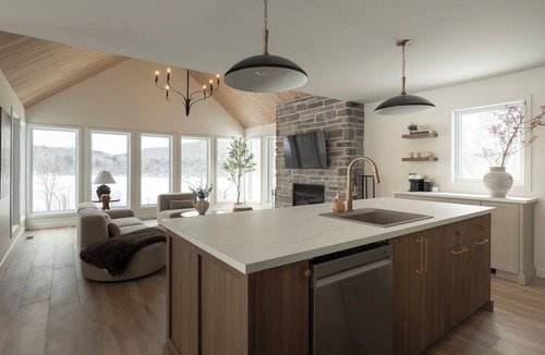 Mandeville Ski Chalet | Chalet Panorama - Spa/Waterfront/Dock/Pool table