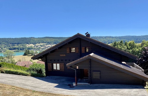 Les Grangettes Ski Chalet | Chalet panoramic view Lac Saint-Point