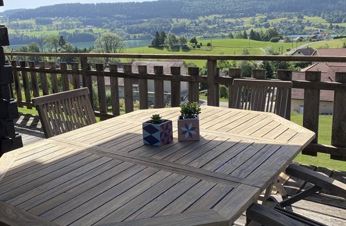 Les Grangettes Ski Chalet | Chalet panoramic view Lac Saint-Point