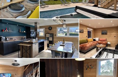 Gerbepal Ski Chalet | Chalet PLUME D'EAU - jacuzzi, piscine et pétanque