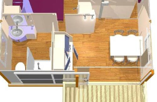 Soubes Other | Chalet pour 2 avec Terrasse - Rampe d'accès - API-1-52-922