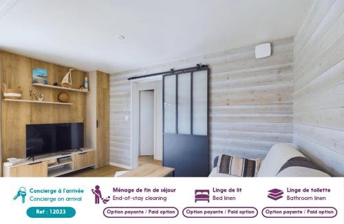 Saint-Gilles-Croix-de-Vie Ski Chalet | Chalet pour 4 - Domaine avec piscine