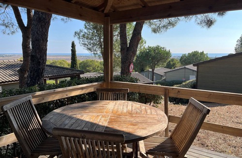 Cap d'Agde Cabin | Chalet pour 6 proche Commerces et Plage