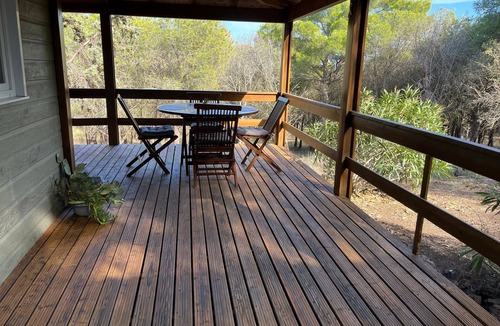 Cap d'Agde Cabin | Chalet pour 6 proche Commerces et Plage