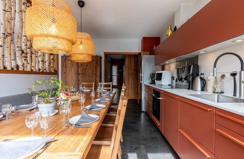 Sollieres-Sardieres Ski Chalet | Chalet "Près du Mélèze": Mountain View, Shared Garden & Wi-Fi