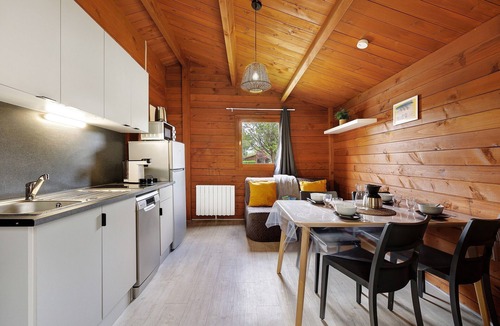 Saint-Gervais RV Rental | Chalet “Prestige Le 13” with Shared Pool, Communal Garden and Wi-Fi