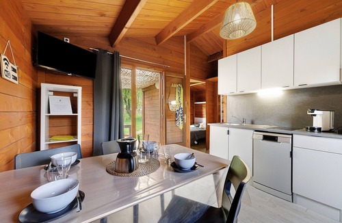 Saint-Gervais RV Rental | Chalet “Prestige Le 13” with Shared Pool, Communal Garden and Wi-Fi