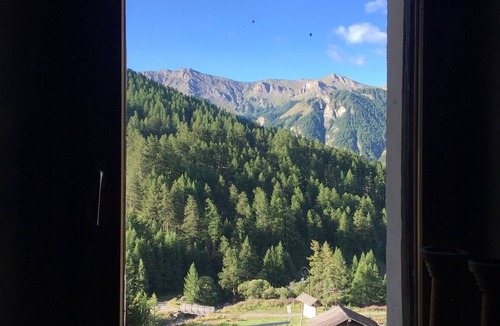 Molines-en-Queyras House | Chalet Queyras - Authentic renovated log house - Comfortable