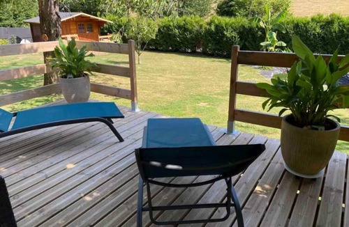 Saint-Gilles-de-Cretot Ski Chalet | Chalet romantique avec spa et sauna prives