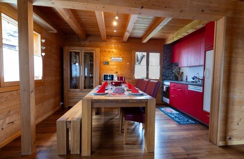 Leukerbad Ski Chalet | Chalet Rainbow with indoor slide