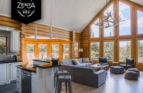 Mille-Isles Ski Chalet | Chalet Red Deer at Fiddler Lake