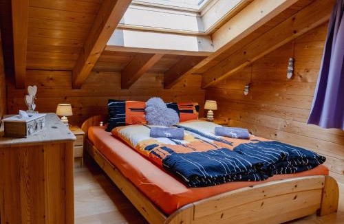 Leukerbad Apartment | Chalet Regenbogen Leukerbad mit Indoorrutschbahn
