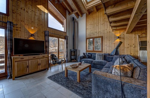 Mayens-de-Riddes Ski Chalet | Chalet Renard Roux - La Tzoumaz, 4 Vallees