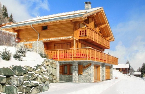 Vex Ski Chalet | Chalet, sauna, terrace, balcony, fireplace or stove, tv, ski locker, 250m², Thyon
