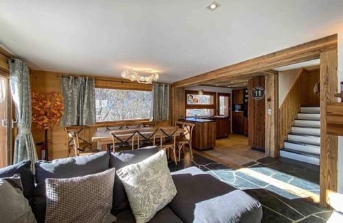 Meribel Centre Ski Chalet | Chalet ski in/out avec vue, emplacement fabuleux