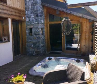 Landry Ski Chalet | Chalet spacieux & spa