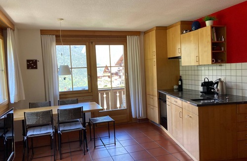 Wengen Apartment | Chalet Sunnsyta, sunny apartment