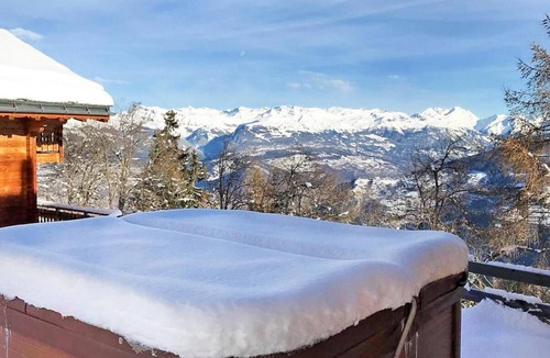Vex Ski Chalet | Chalet, terrace, balcony, fireplace or stove, parking, tv, 200m², Thyon