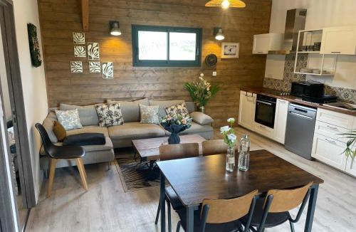 Vallon-Pont-d'Arc Ski Chalet | Chalet tous confort avec piscine lagon