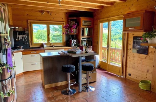 Habere-Lullin Ski Chalet | Chalet traditionnel avec vue exceptionnelle