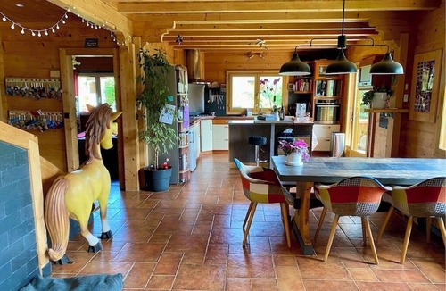 Habere-Lullin Ski Chalet | Chalet traditionnel avec vue exceptionnelle