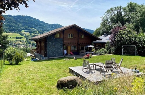 Habere-Lullin Ski Chalet | Chalet traditionnel avec vue exceptionnelle