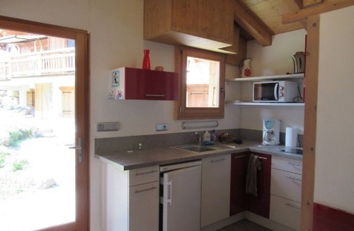 Les Carroz-d'Araches Apartment | Chalet type studio with terrace
